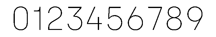 Silka ExtraLight Font OTHER CHARS