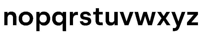 Silka SemiBold Font LOWERCASE