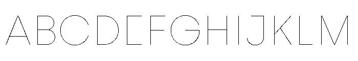 Silka Thin Font UPPERCASE