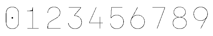SilkaMono Thin Font OTHER CHARS