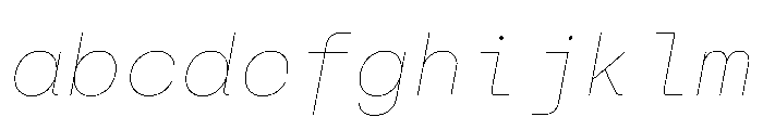 SilkaMono ThinItalic FONT