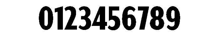 Silkscreen Condensed Font OTHER CHARS