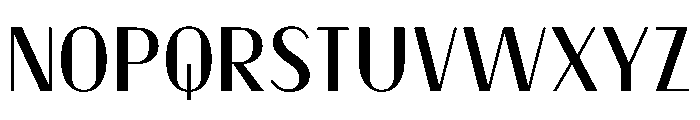 Silkscreen Display Font LOWERCASE