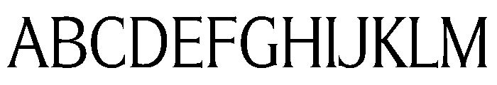 Silverado CondensedLight Font UPPERCASE