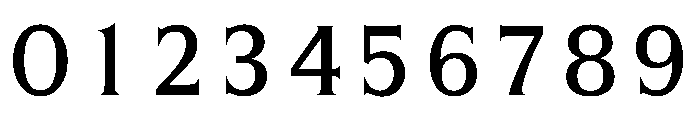 Silverado CondensedMedium Font OTHER CHARS