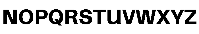 Similar Black Font UPPERCASE