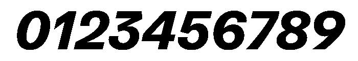 Similar BlackItalic Font OTHER CHARS