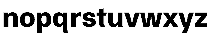 Similar Black Font LOWERCASE