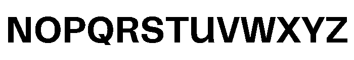 Similar Bold Font UPPERCASE