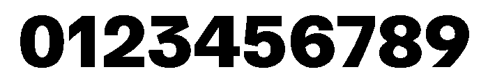Similar Heavy Font OTHER CHARS