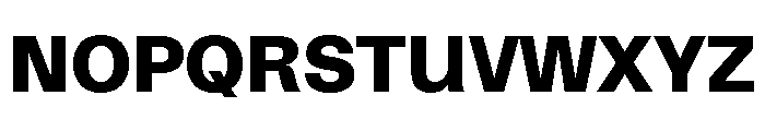 Similar Heavy Font UPPERCASE