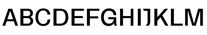 Similar Medium Font UPPERCASE