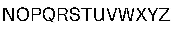 Similar Regular Font UPPERCASE
