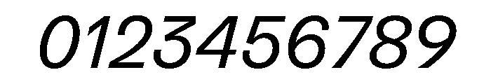 Similar RegularItalic Font OTHER CHARS