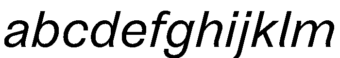 Similar RegularItalic FONT