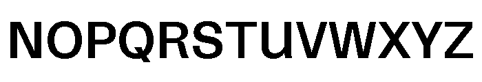 Similar SemiBold Font UPPERCASE
