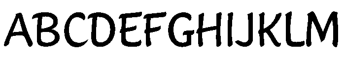 SinclairScript Light Font UPPERCASE