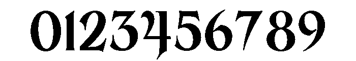 Sinistre Bold Font OTHER CHARS