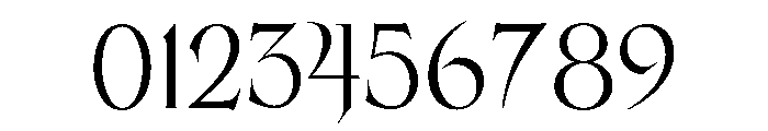 Sinistre Regular Font OTHER CHARS