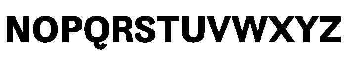 SitaSans Web Black Font UPPERCASE