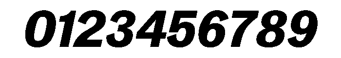 SitaSans Web BlackItalic Font OTHER CHARS