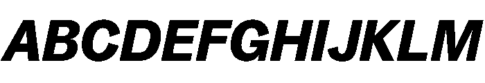 SitaSans Web BlackItalic Font UPPERCASE