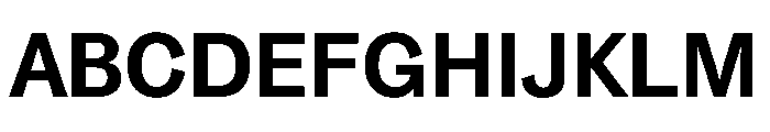 SitaSans Web Bold Font UPPERCASE