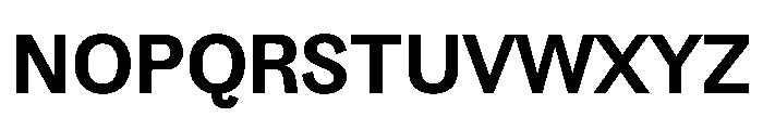 SitaSans Web Bold Font UPPERCASE
