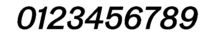 SitaSans Web MediumItalic Font OTHER CHARS