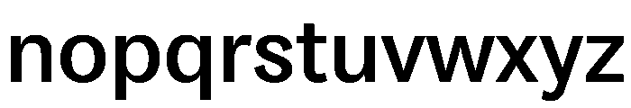 SitaSans Web Medium Font LOWERCASE