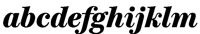 SitaSerif Web BlackItalic FONT