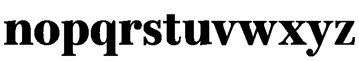 SitaSerif Web Black Font LOWERCASE