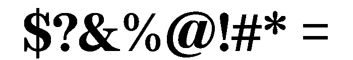 SitaSerif Web Bold Font OTHER CHARS