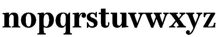 SitaSerif Web Bold Font LOWERCASE