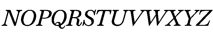 SitaSerif Web Italic Font UPPERCASE