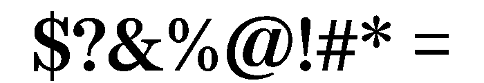 SitaSerif Web Medium Font OTHER CHARS