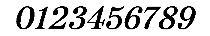 SitaSerif Web MediumItalic Font OTHER CHARS