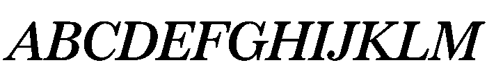 SitaSerif Web MediumItalic Font UPPERCASE