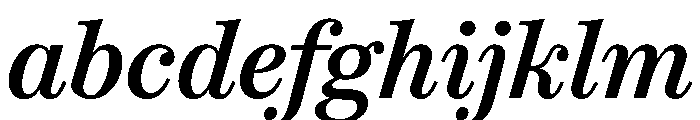 SitaSerif Web MediumItalic FONT