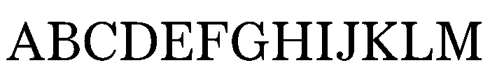 SitaSerif Web Regular Font UPPERCASE