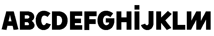 Sixten Black Font UPPERCASE