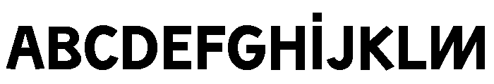 Sixten Bold Font UPPERCASE