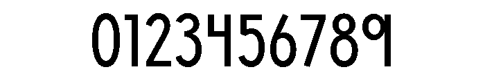 Sixten Narrow Font OTHER CHARS