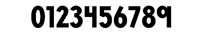 Sixten NarrowBold Instance Font OTHER CHARS