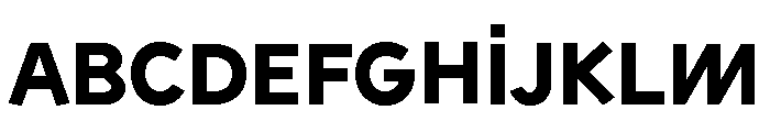 Sixten Wide Bold Font UPPERCASE
