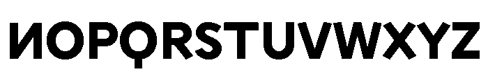 Sixten Wide Bold Font UPPERCASE