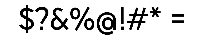 Sixten Wide Instance Font OTHER CHARS
