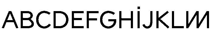 Sixten Wide Instance Font UPPERCASE