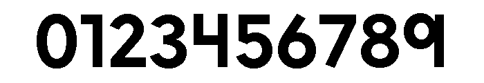 Sixten Wide Semibold Font OTHER CHARS