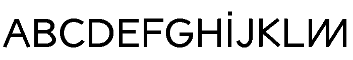 Sixten Wide Font UPPERCASE